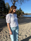 Cherished Lace Tee -White