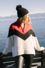 Maribel Sweater - Multi Chevron