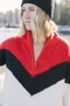 Maribel Sweater - Multi Chevron