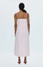 Bianca Smocked Bodice Dress - Ruby Stripe