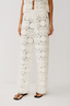 Maja Pant - White Sea Shell Crochet