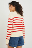 Alise Sweater - Cherry Stripe