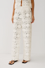 Maja Pant - White Sea Shell Crochet