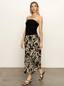 Meet Me at Sea Midi Dress - Black/Mirage