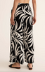 Dante Tropical Linen Pant - Black