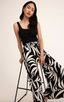 Dante Tropical Linen Pant - Black