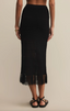Flynn Midi Skirt - Black