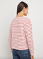 Macy Top - Cherry Stripe