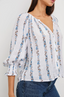 Mariah Blouse - Bluebell Stripe