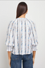 Mariah Blouse - Bluebell Stripe