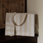 Thick Stripe XL All Day Bag - Taupe