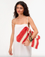 Clare V. Summer Simple Tote - Bright Poppy