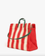 Clare V. Summer Simple Tote - Bright Poppy