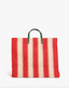 Clare V. Summer Simple Tote - Bright Poppy