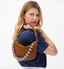 Clare V. Petite Moyen Messenger - Hazelnut