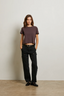 Harley Crew Tee -Cocoa