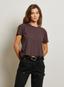 Harley Crew Tee -Cocoa
