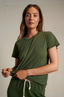 Harley Cotton Boxy Crew - Fern Green
