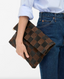 Clare V. Carryall Clutch - Black/Chocolate Checker