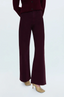 Penny High Rise Wide Leg - Claret
