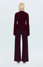 Penny High Rise Wide Leg - Claret