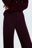 Penny High Rise Wide Leg - Claret