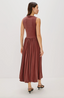 Brina Dress- Oxblood