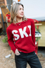 Chunky Ski Pullover - Red