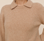 Johnny Collar Sweater - Maple Syrup