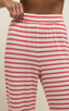 Luxe Stripe Pant - Red Multi