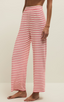 Luxe Stripe Pant - Red Multi