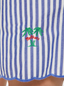 The Drawn Freeballer Short - White and Blue Stripe
