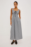 Jordie Dress- Black Gingham