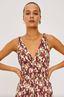 Marciana Dress- Cardinal Floral