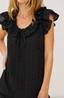Essie Dress - Black Eyelet