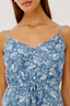 Frida Dress- Blue Cassia