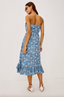 Frida Dress- Blue Cassia