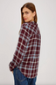 Hunter Shirt- Plum Cream