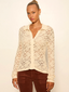 Dreamer Lace Shirt- Bone