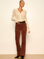 Dreamer Lace Shirt- Bone