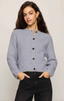Rosemont Mohair Cardigan- Silver Lake