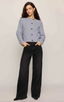 Rosemont Mohair Cardigan- Silver Lake