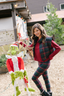 Piper Legging- Ribbon Plaid