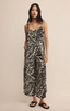 Flared Isla Leaf Jumpsuit