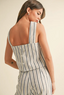 Eden Striped Top - Blue/Navy