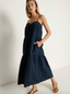 Meadow Dress - Navy Night Sky