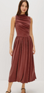 Brina Dress- Oxblood
