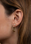 Gold Hoop - Large Rectangle