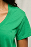 Hendrix V-Neck Tee - Grass