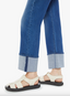 Checkerboard Duster Flood Cuff - Bunny Hop